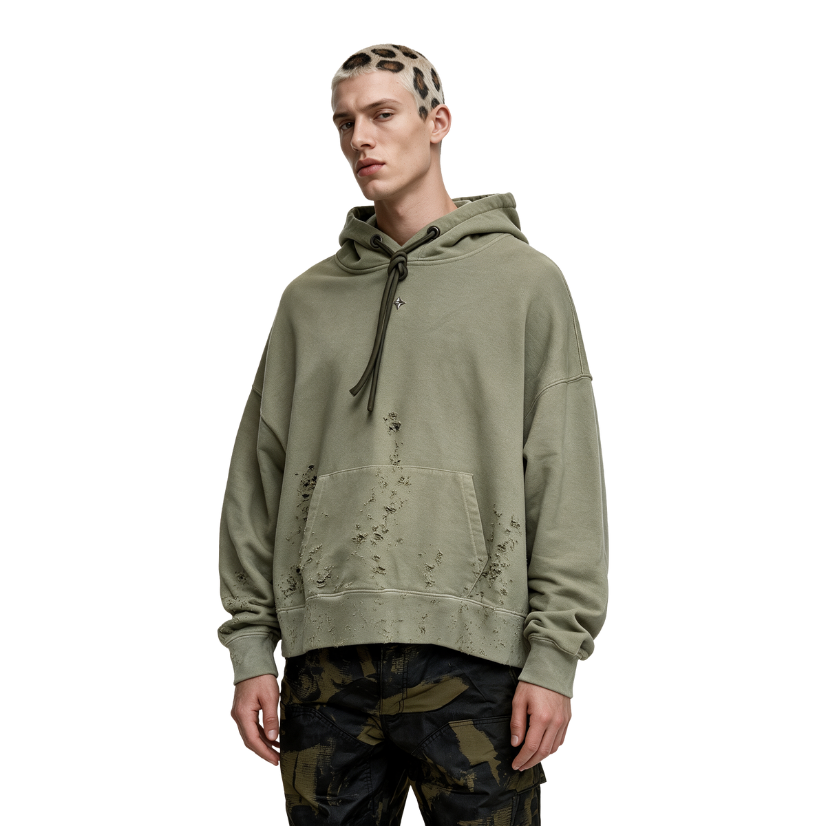 Distressed Hoodie