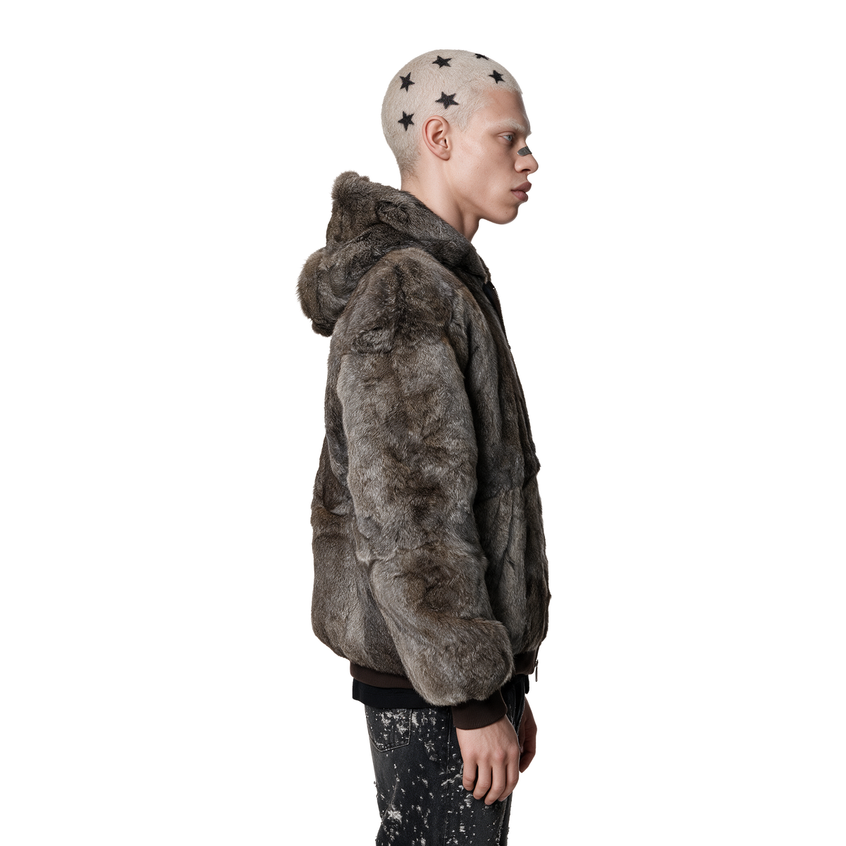 Fur Hooded Jacket